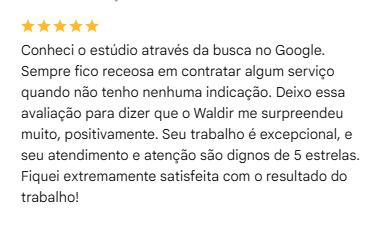 Avaliação de cliente