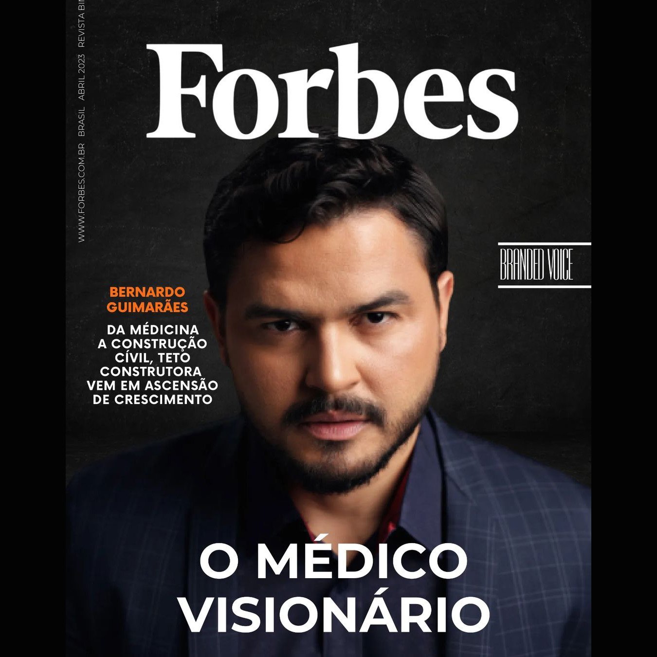 Capas e matérias em revistas